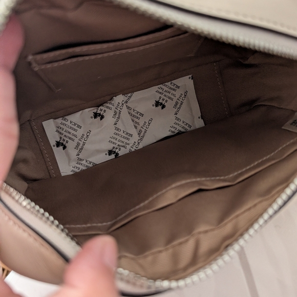 NWT Coach CCI73 Mini Jamie Camera Bag With Star Print In Silver - Picture 4 of 4